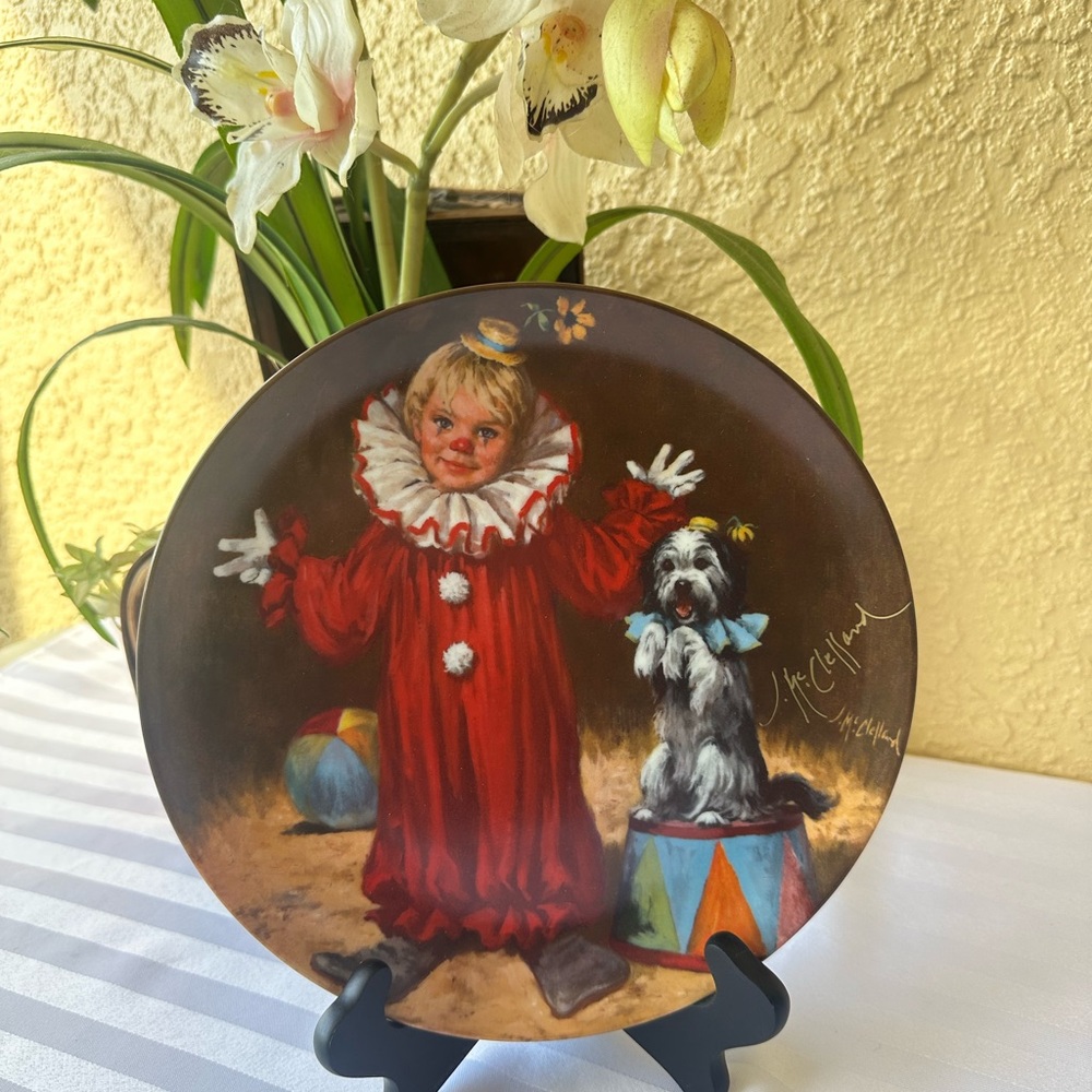 RECO Tommy the Clown collector’s plate